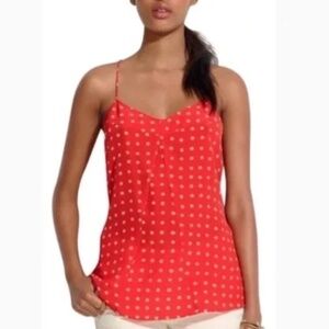 Madewell Silk red tank size S